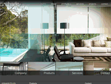 Tablet Screenshot of ozshade.com.au